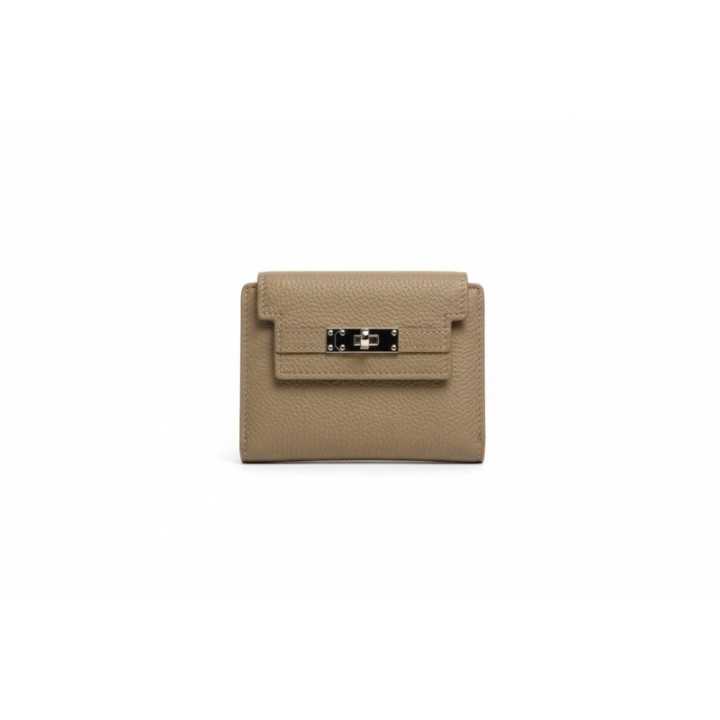 Porte carte taupe