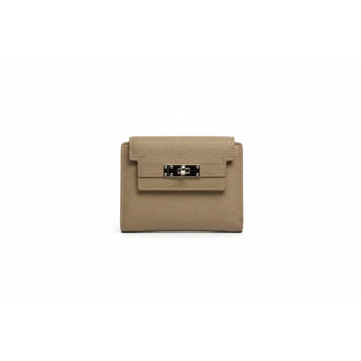 Porte carte taupe